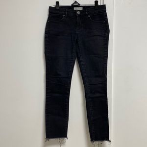 LOFT black washed denim, Sz 25/0